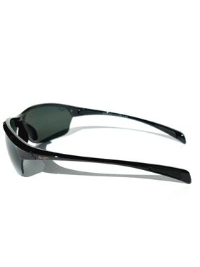 Maui Jim Hot Sands Glossy Black Sport Wrap Sunglasses (NO BOX).